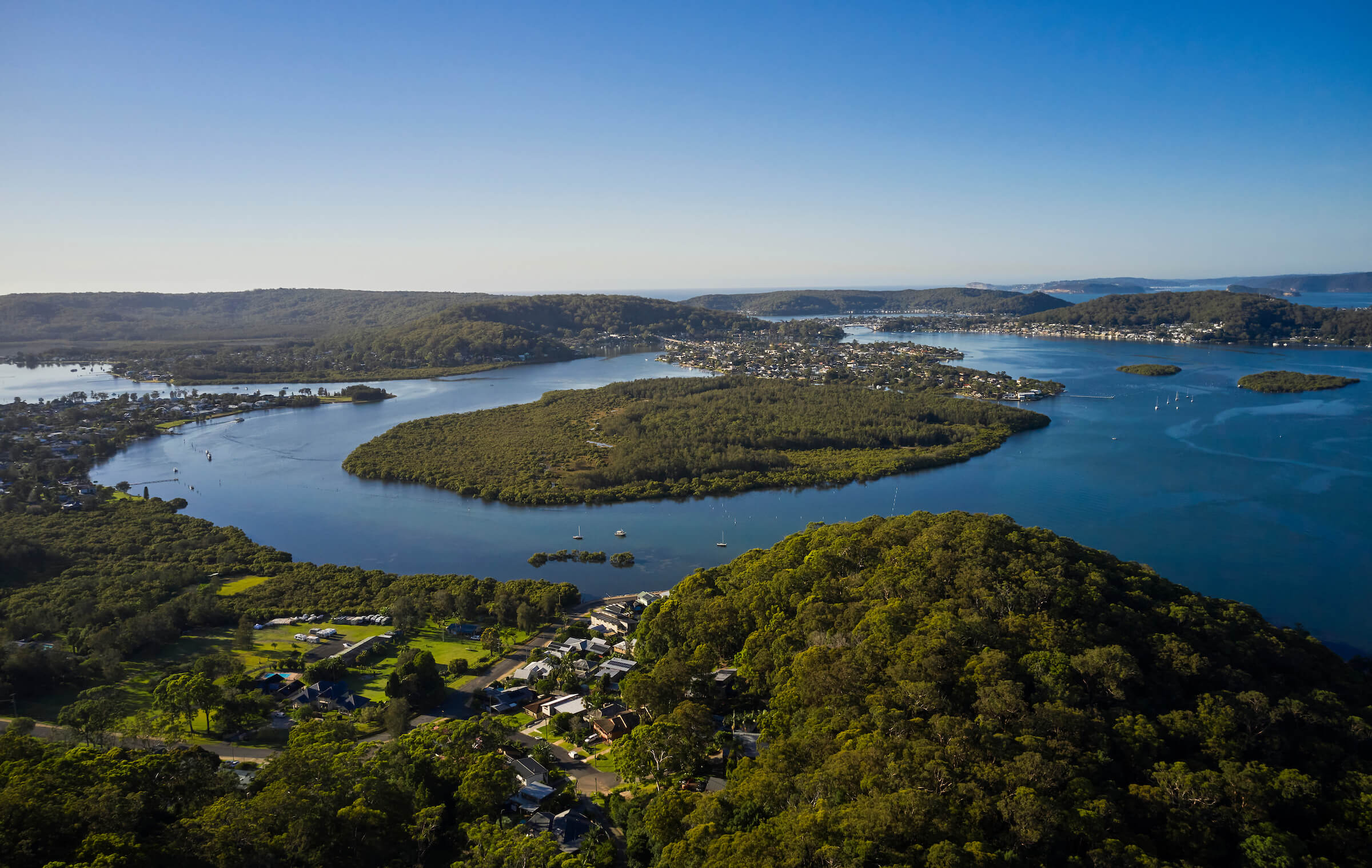 Public Swing Moorings On Brisbane Water