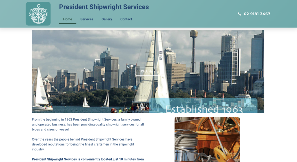 President Shipwright Services Antifoul