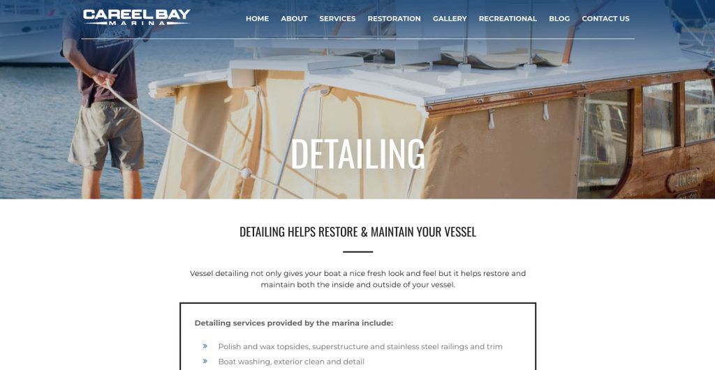 Where Can I Get My Boat Detailed on Pittwater Careel Bay Marina