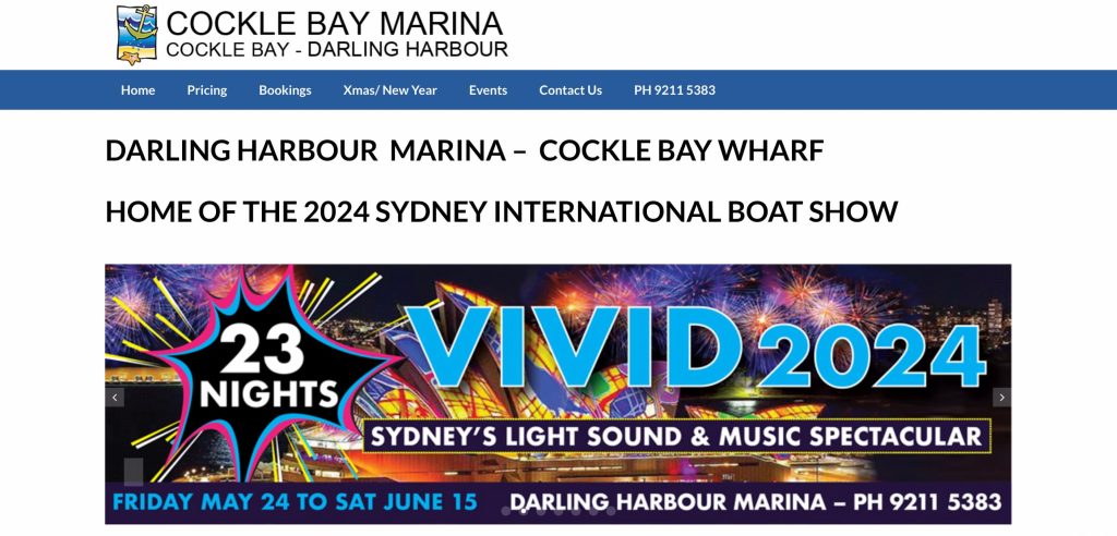 Sydney Harbour Marinas _ Where can I berth my boat _Cockle Bay Wharf Darling Harbour
