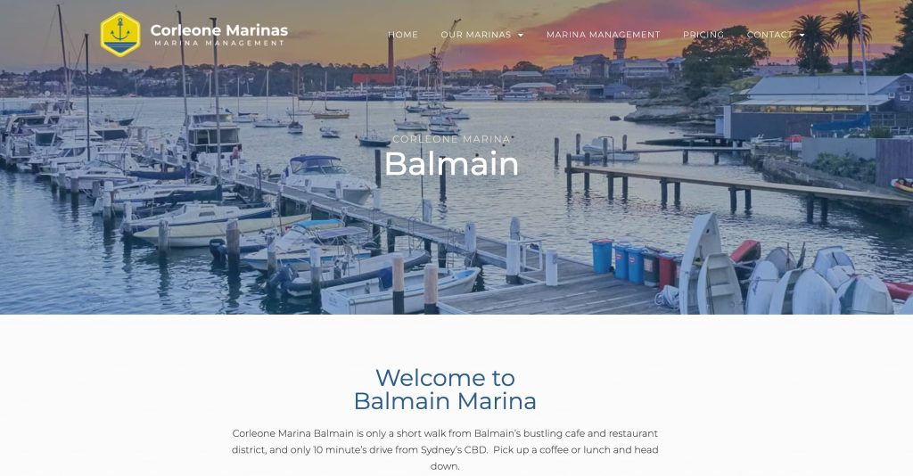 Sydney Harbour Marinas _ Where can I berth my boat _Corleone Marinas Balmain