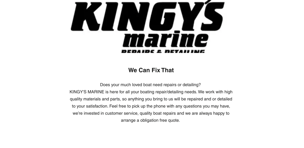 Boat Detailing Services in Hawkesbury River Kingy's Marine Website