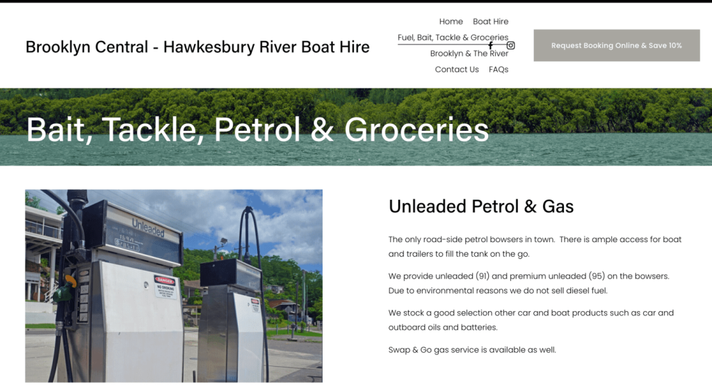 Boat Fuel Stations in Hawkesbury River Brooklyn Central