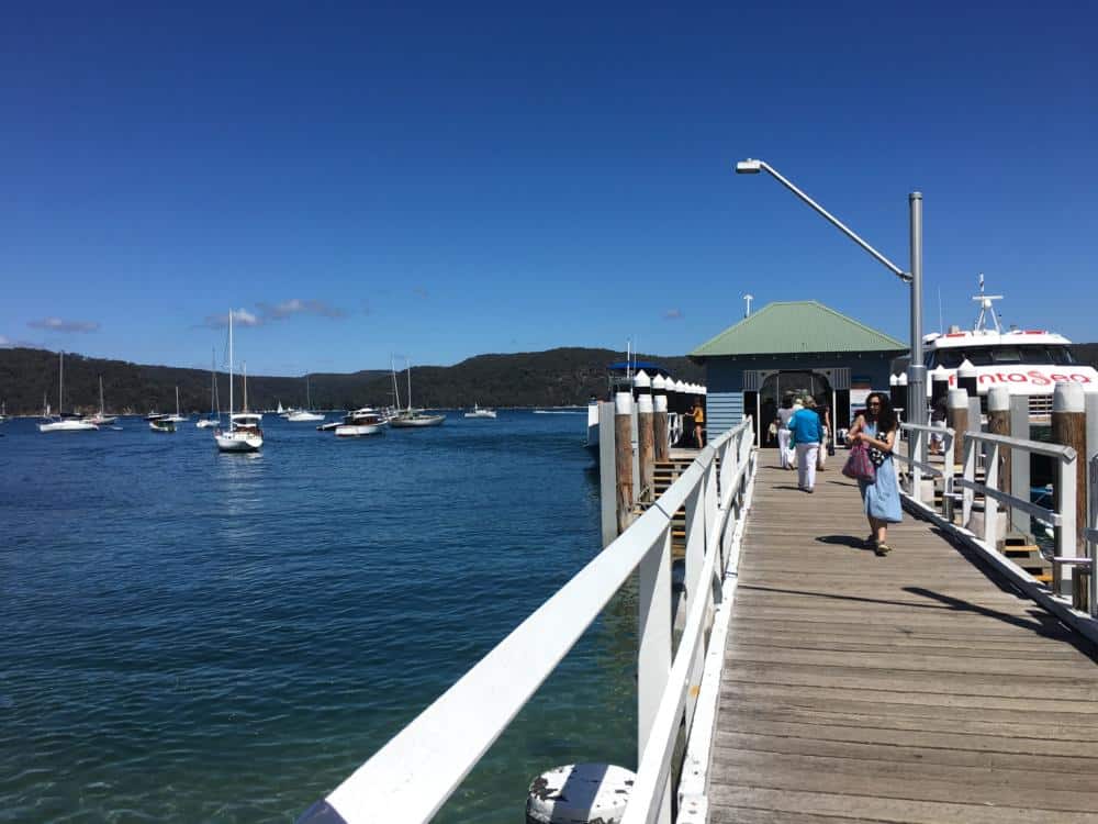 Palm Beach Wharf Pick-Up and Drop-Off Spots in Pittwater